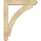 Ekena Millwork Thorton Craftsman Rough Sawn Bracket w/ Offset Brace, Douglas Fir, 6"W x 30"D x 36"H BKT0604X30X36THR04RDF - alternate 3